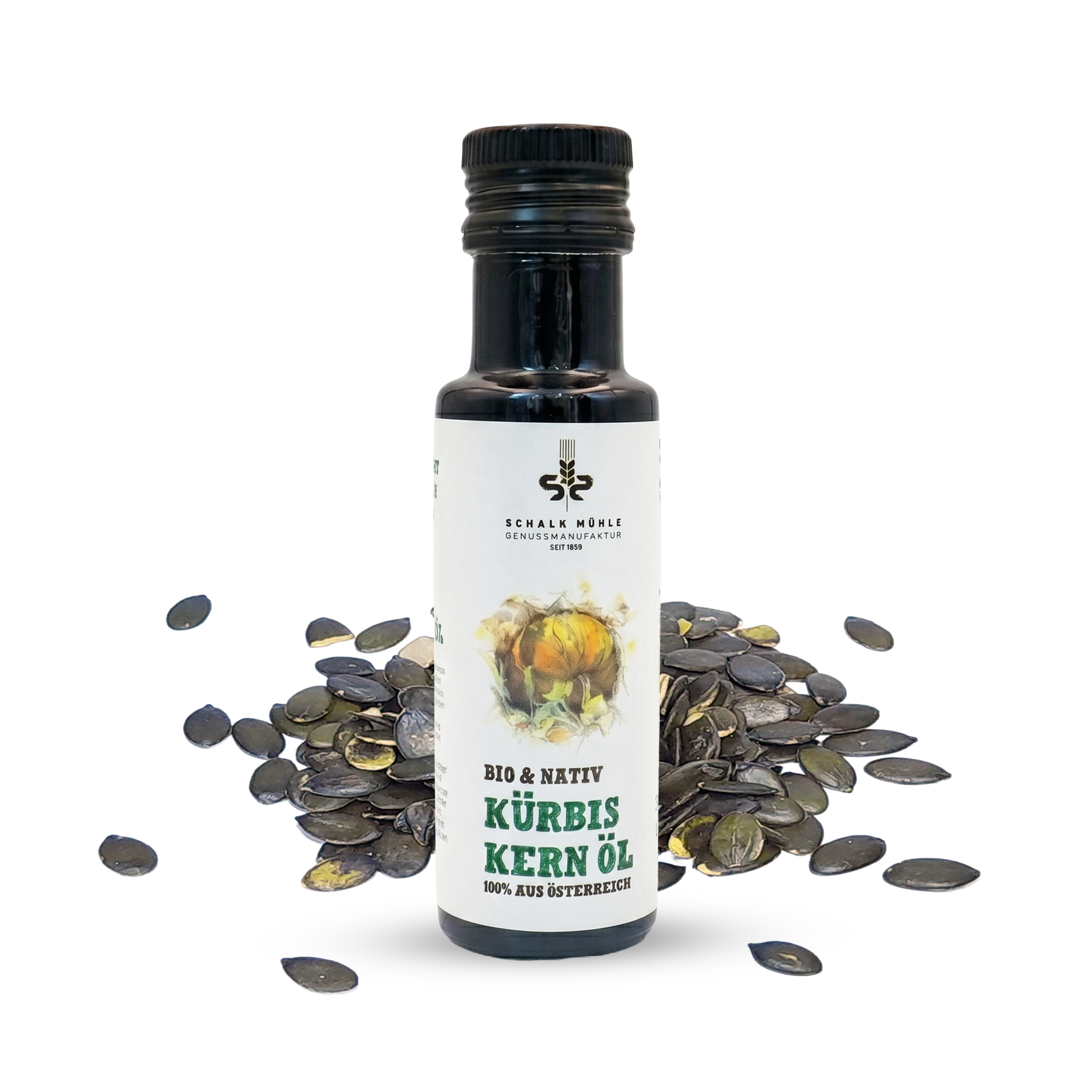 Organic Raw Pumpkin Seed Oil – Cold Press (100ml) - HayatOrganic.com